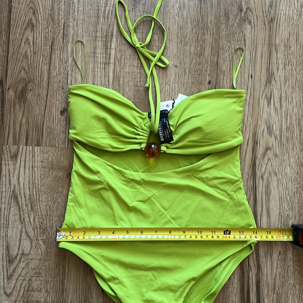 NEW! Zara Bead Bandeau Swimsuit - Picture 7 of 8